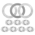 8 Sets NTA2840+2TRA Thrust Needle Roller Bearings with Washers, 1-3/4 x 2-1/2 x 5/64 inch Chrome Steel Needles Roller Bearing