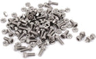 M3x8mm Hex Socket Head Knurled Cap Screws Bolts Nuts Set 50Pcs
