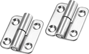 Lift Off Hinge, Stâng, Mini, Ață Inoxidabilă, Argint, Clasic, 2 Pack, 37mm L x 33mm L, 270 Rotatie