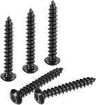 Hex Socket Self Tapping Screws, M6 x 40mm Carbon Steel Wood Screw 25pcs