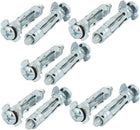 10pcs M5x37mm Thread Expansion Bolt Sleeve Anchor for 6mm-13mm Hollow Wall