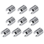 Self Tapping Threaded Inserts M4 M7x8mm Carbon Steel Repairing Nuts 20pcs