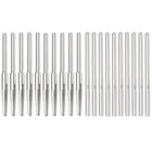 Split Mandrel Tapered and Straight Mandrel Sandpaper Holder with 2.35mm Shank for Abrasive Sanding Disc 20 Pcs
