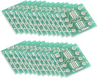 SSOP 8PIN 0.65 / SOP 8PIN 1.27 to DIP Adapter PCB Board Surface Mounted Devices Converter 25pcs