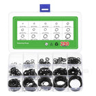 290 Pcs External Retaining Rings, 15 Sizes 65Mn Carbon Steel External Circlip Snap Rings Assortment Kits Round Wire Snap Rings for Valves Electrical Appliances