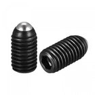 Ball Point Set Screws, 2pcs M12 x 20mm High Carbon Steel Metric Spring Hex Socket Grub Screw