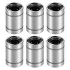 6pcs LM5UU Lineare Kugellager, 5mm Durchmesser 10mm OD 15mm Länge Lineare Lager für CNC, 3D Drucker