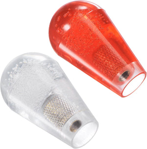 Ellipse Oval Joystick Head Rocker Ball Top Handle Arcade Game Replacement Red White