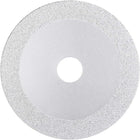 4.5" Diamond Cutting Wheels Grinding Disc for Stone Ceramics Glass 46 Grits Silver Tone