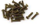 M4 x 20mm Metric Phillips Drive Machine Flat Head Screws 30 Pcs