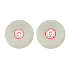 6-inch 320 & 500 Grits Diamond Coated Flat Lap Wheel Grinding Sanding Polishing Disc 2pcs