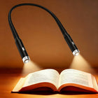 Choudao Lâmpada de Leitura, Luz Cuidado dos Olhos, Cabeça Flexível, Preta