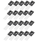 20Pcs B772 Transistor TO-126 PNP 3 Pins PCB Through Hole Bipolar Transistor 30V 3A