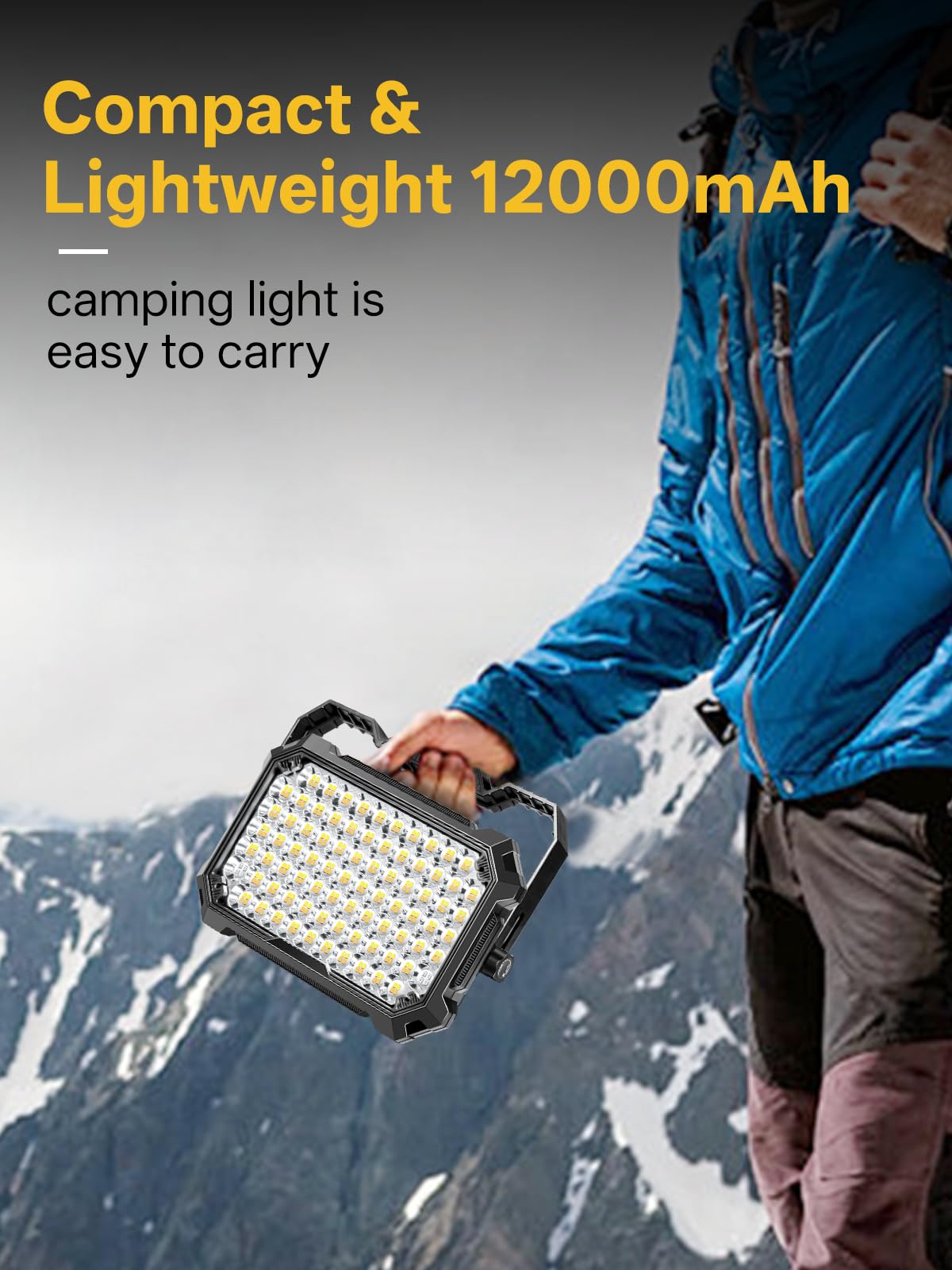 LinkMejor LED Luz de Trabalho: Luz de Trabalho Portátil Recarregável Magnética