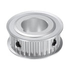 5M-32T-1B Timing Belt Pulley 1" Bore, 32 Teeth Aluminum Alloy Synchronous Wheel with Keyway, Pitch 5mm Tooth for 15mm Width Belt