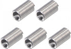 Wire Thread Inserts 5/16-18 UNC 3.0D 304 Stainless Steel Helical Type Coiled Wire Screw Repair Threaded Sleeve Steel Sheath 5pcs