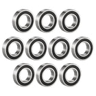 6904-2RS Deep Groove Ball Bearing Double Sealed 1180904, 20mm x 37mm x 9mm Carbon Steel Bearings (Pack of 10)