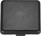 Standard Plastic Square Aluminum Extrusion End Cap Black 20x20mm 10pcs