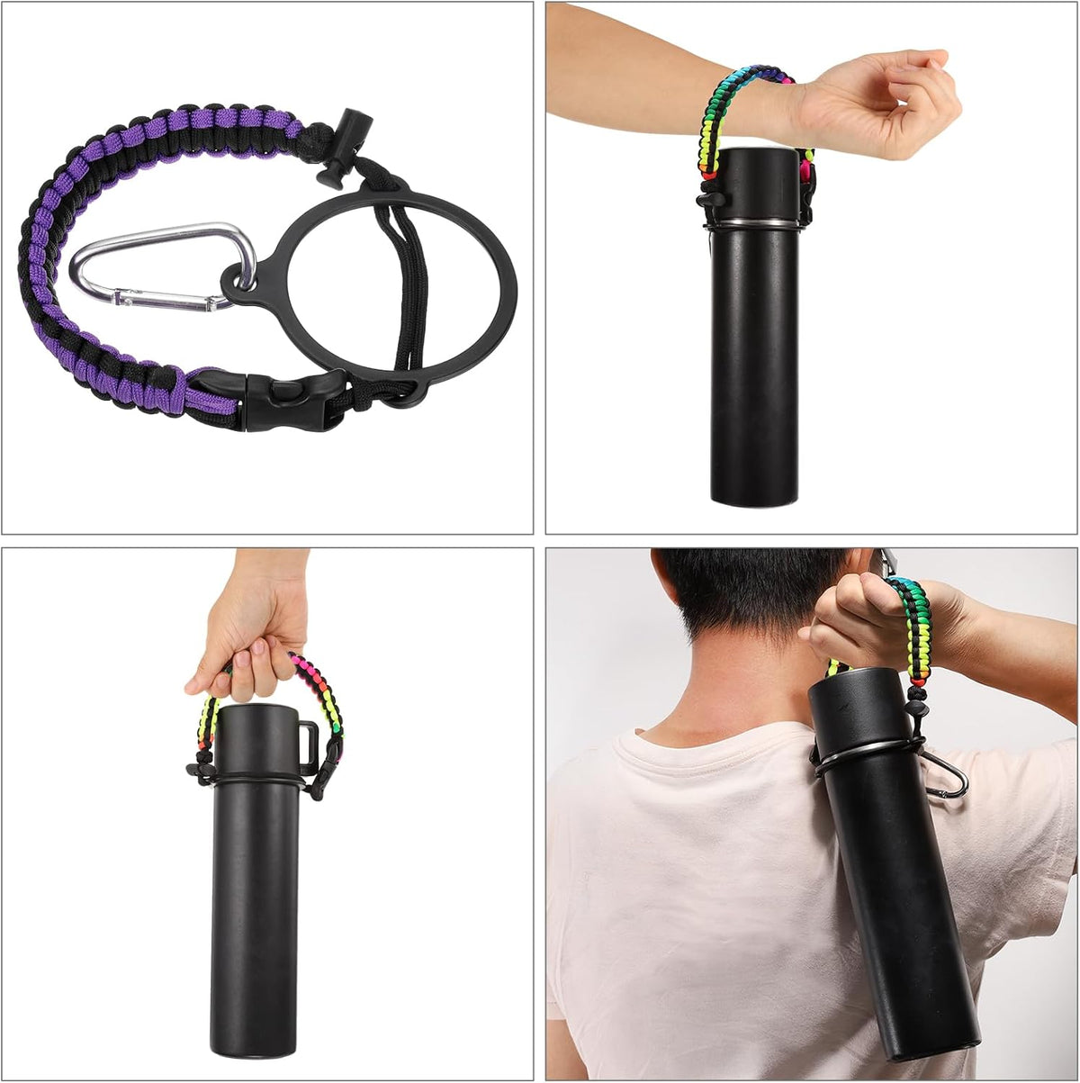 Paracord Kolu, Su Şişesi Kolu Lastiği