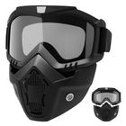 Máscara con Gafas Desmontables para Cortar, Montar y Talar