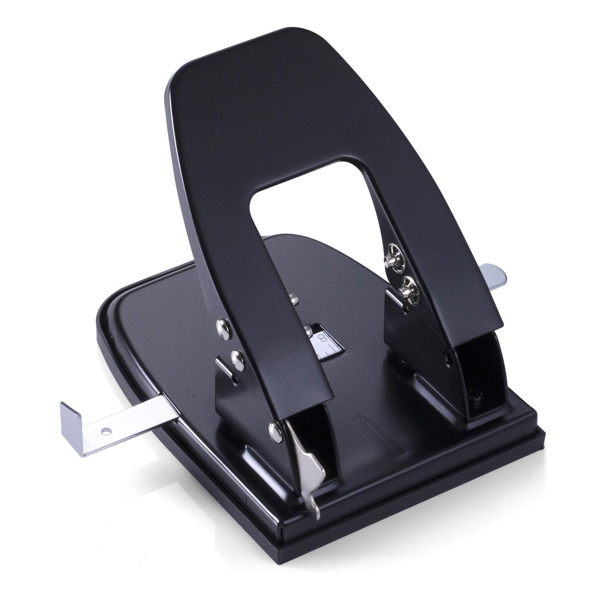 LinkMejor to-hul perforator til papir, 30 ark, sort, 90079