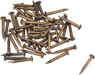 Small Tiny Brass Nails 1.5x12mm for DIY Wooden Hardware Accessories 50pcs
