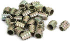 M6x10mm Hex Socket Zinc Plated Screw in Thread Insert Nut 30pcs