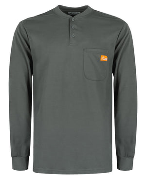 LinkMejor FR T-shirt per uomini 5.5oz, maglia leggera Henley Summer Tees CAT2 100%C