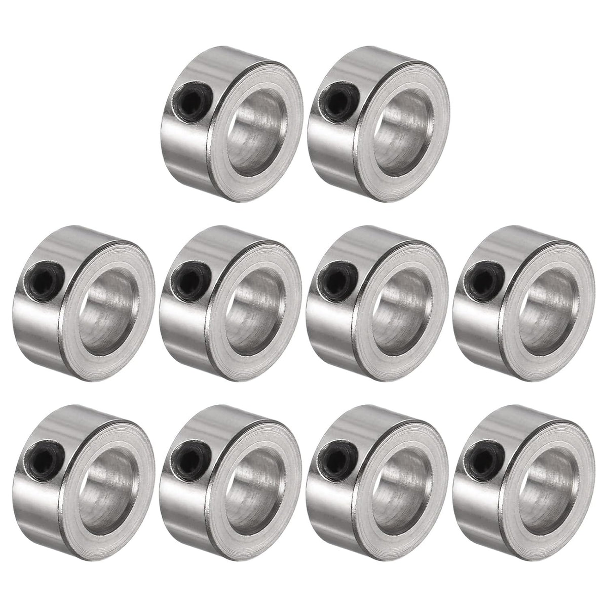 10pcs Set Screw Collars 6.05mm Bore Shaft Collars, 11mm OD, 5mm Width, Landing Gear Stopper Wheel Collar