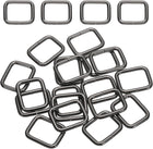 Metal Rectangular Ring Buckles, Square Loop Buckles for Straps