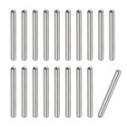 2x25mm Dowel Pins, 20pcs 304 Stainless Steel Round Head Flat Chamfered End Dowel Pin Bunk Bed Pins Shelf Pegs Support Shelves Fasten Elements