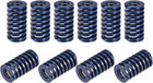 3D Printer Die Spring, 10pcs 20mm OD 35mm Long Spiral Stamping Light Load Compression Mould Die Springs for 3D Printer Electric Part, Blue