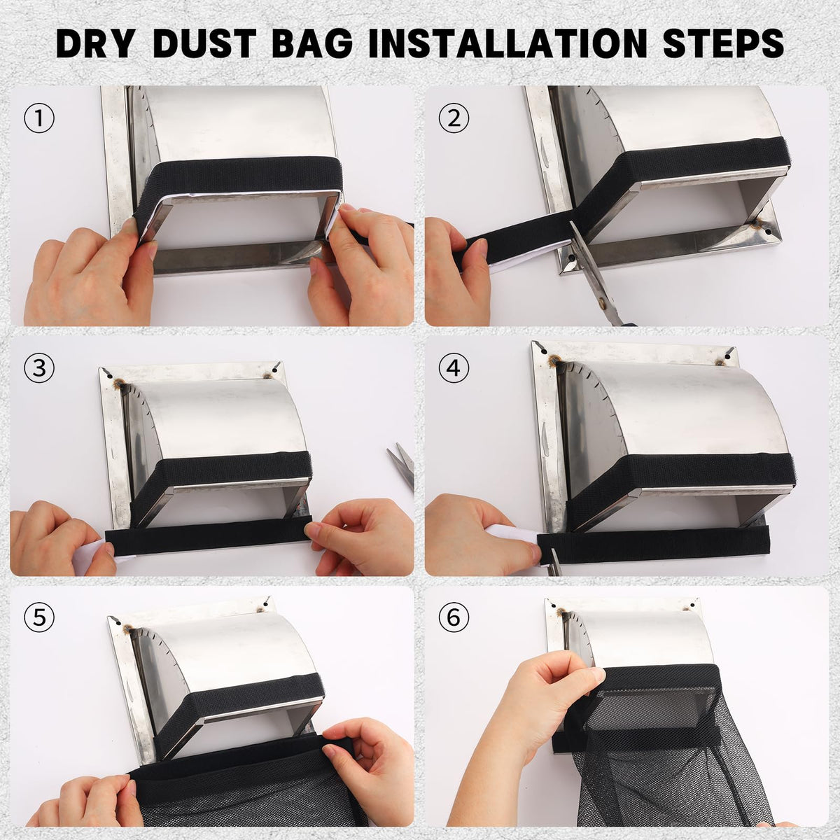 4Pcs Aspirateur de Vent de Sécheuse, Trappe à Poussière de Filtre