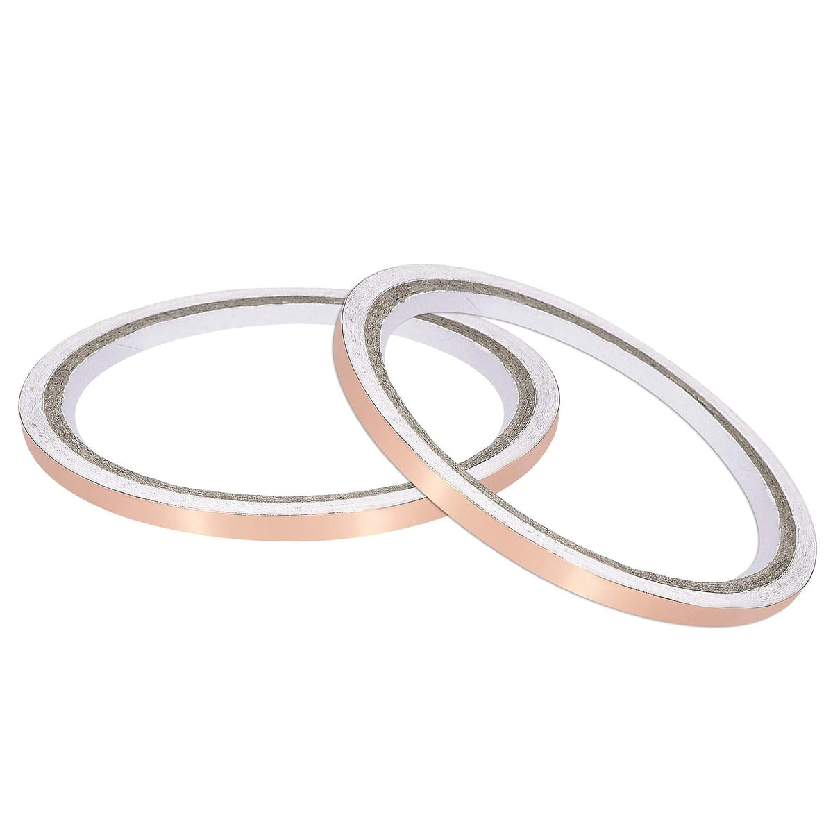 Single-Sided Conductive Tape Copper Foil Tape 8mm x 5m/16.4ft for EMI Shielding 2pcs
