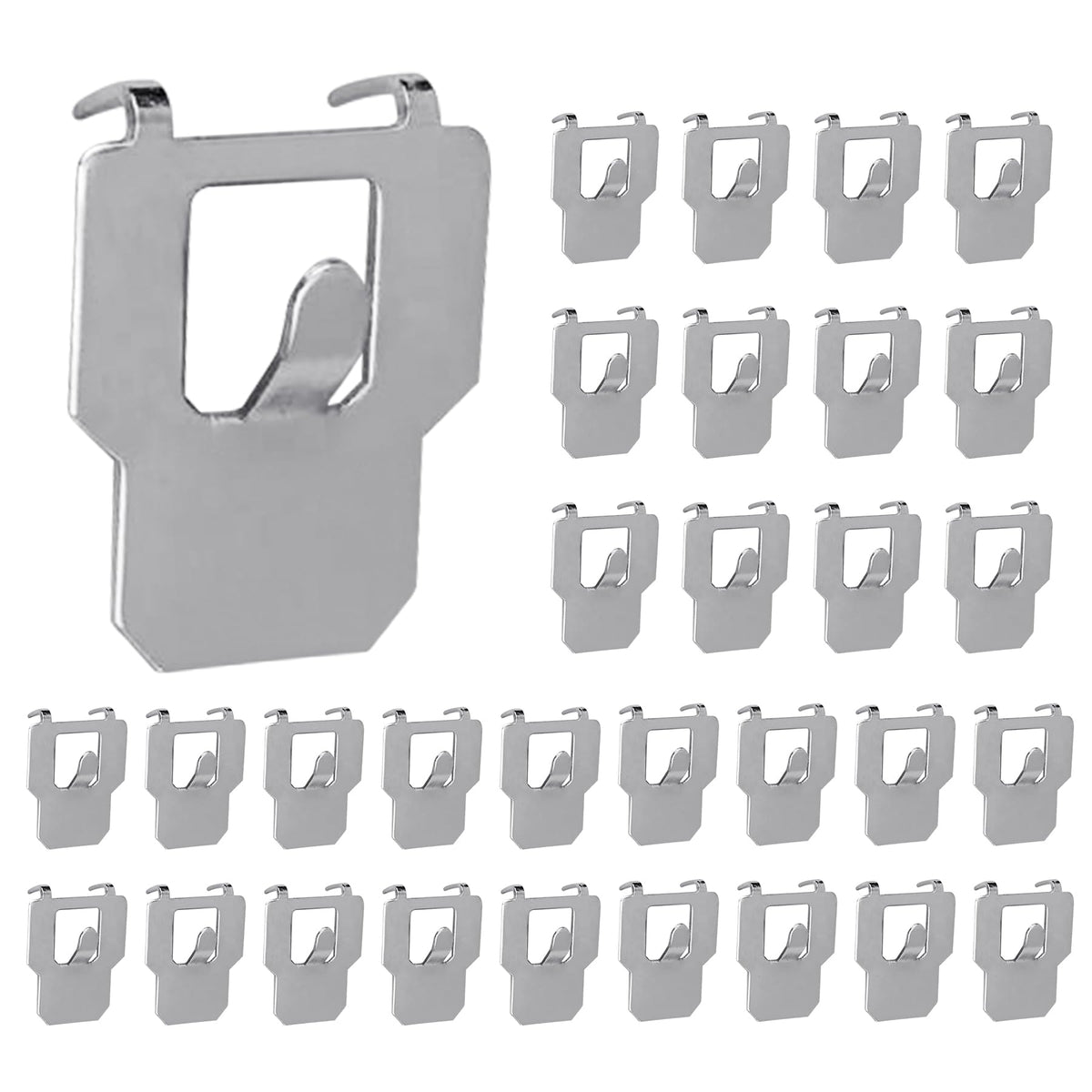 LinkMejor 30 Pieces 30LB Claw Drywall Picture Hangers for Easy Wall Picture Frames, Mirrors, Paintings, Art Hanging, Supporting in Home and Office Decoration