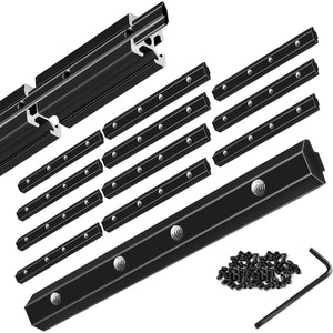 LinkMejor 12 Pack 2020 Brățară de Unire Corniță dreaptă Placă Negru
