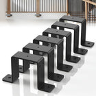 LinkMejor 6 Pack 4x4 Post Brackets, Știrile de Susținere din Oțel