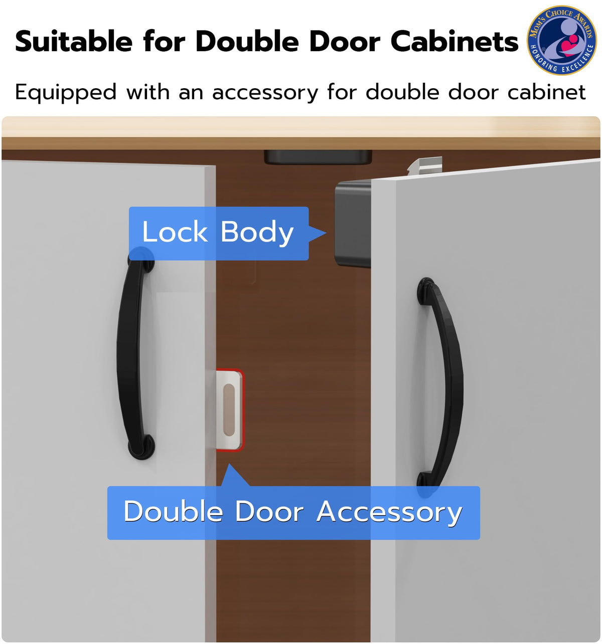 LinkMejor Baby Proofing Smart Cabinet Locks, Child Proof Drawer Locks