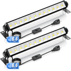 2개 팩 LED 상점 조명, 40W 5400LM 플러그인 가게 조명