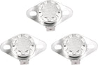 3 x 85C Manual Reset Thermostat Normal Closed Temp Switch 250V 10A