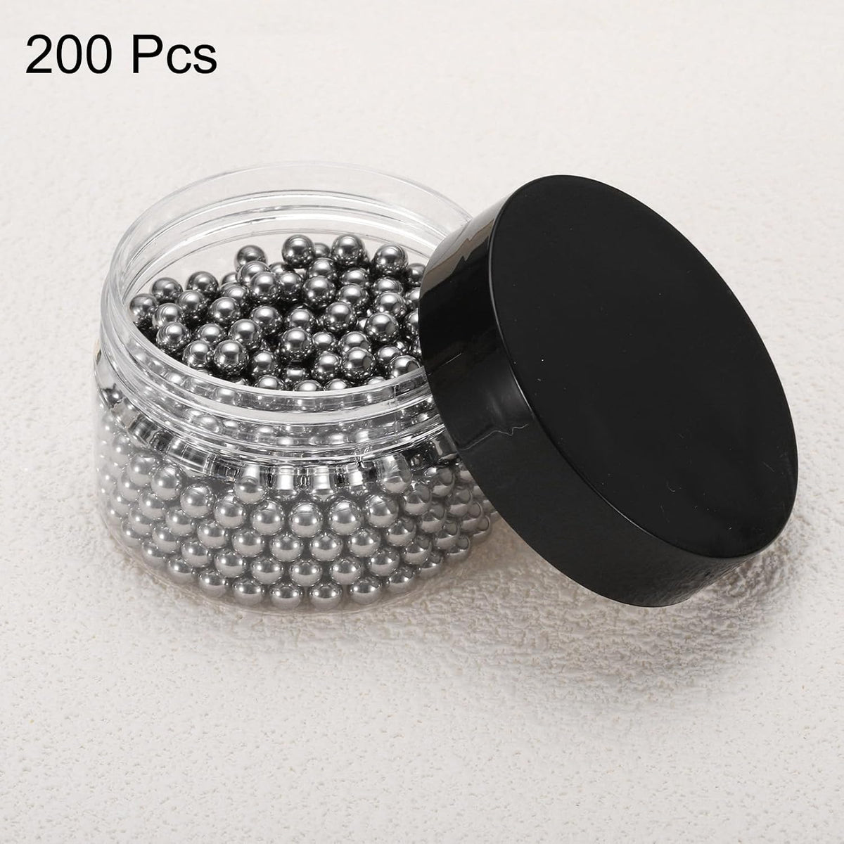 LinkMejor: 500 bolas de acero inoxidable de 4 mm, precisión en su fabricación. Bolas de rodamiento sólidas en miniatura.