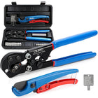 LinkMejor PEX Crimping Tool Kit, Cinch & Remove, 3/8" bis 1", Aufbewahrungsbox