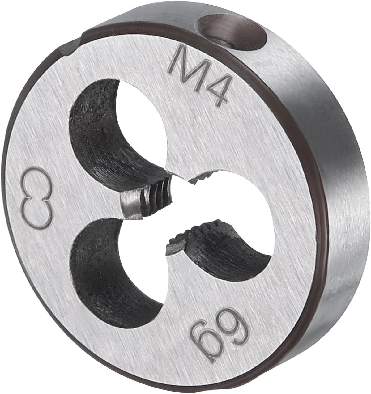 Round Threading Die M4 x 0.7 Metric Thread Right Hand Screw Cutting Fixed Dies, Alloy Tool Steel Tapping Repair Tool