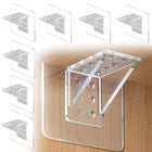 Bracket Rak Adhesif 24 Pcs, Paku Dukung Rak, Ukuran Besar