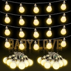 Lâmpadas de LED para Corda LinkMejor, 4 unidades, 13,8 pés de comprimento, letras e números