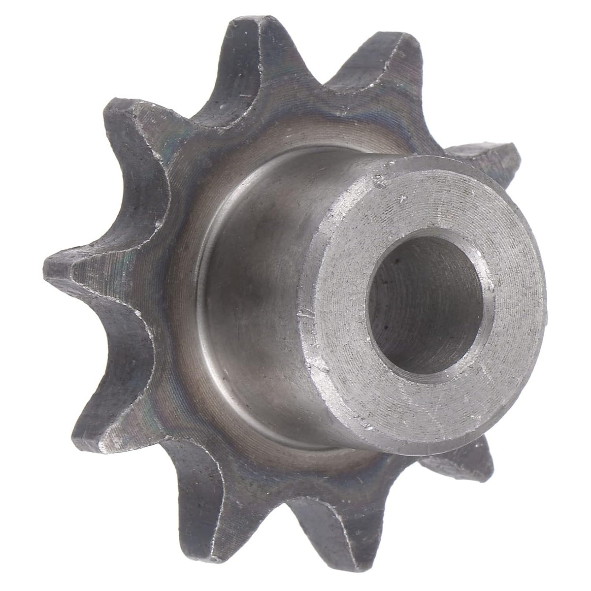 10 Teeth Sprocket Type B Single Strand 1/2" Pitch, 10mm Bore A3 Carbon Steel for ISO 08B
