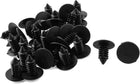 Rivetti in Plastica a Push in per Fermacolli 8mm Dia 30pz Nero