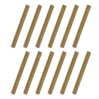 12pcs Fully Threaded Rods 5/16x2-3/4 All Thread Studs Long Threaded Screw Carbon Steel for Furniture Garden Railing Mounting Assembly Fastening Frame Connection Colorful Zinc
