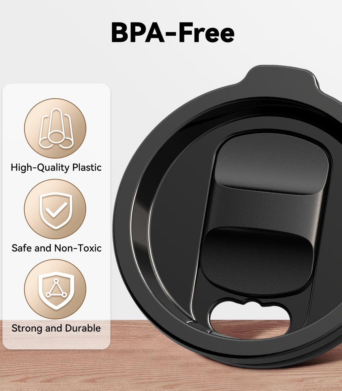 LinkMejor Tapa de Taza de Café Deslizante de Sustitución
