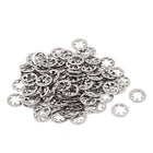 a16012900ux0713-DM M3 304 Internal Star Lock Washers, Stainless Steel (Pack of 100)